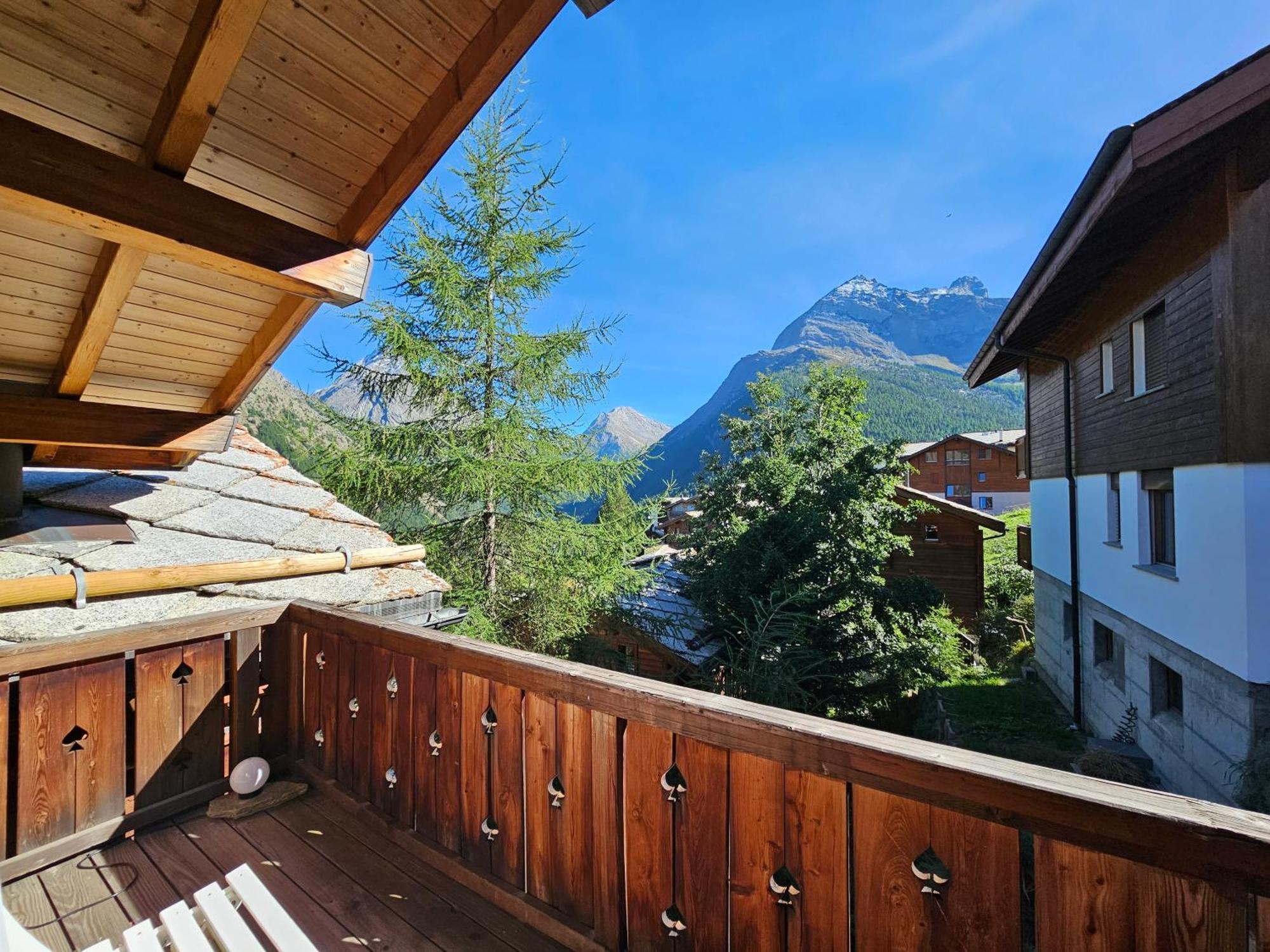 Chalet Flair Saas-Fee Bagian luar foto