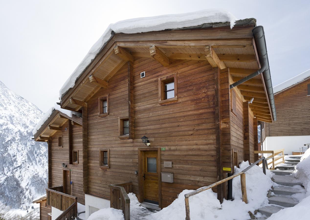 Chalet Flair Saas-Fee Bagian luar foto