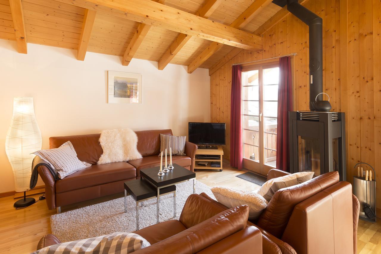 Chalet Flair Saas-Fee Bagian luar foto