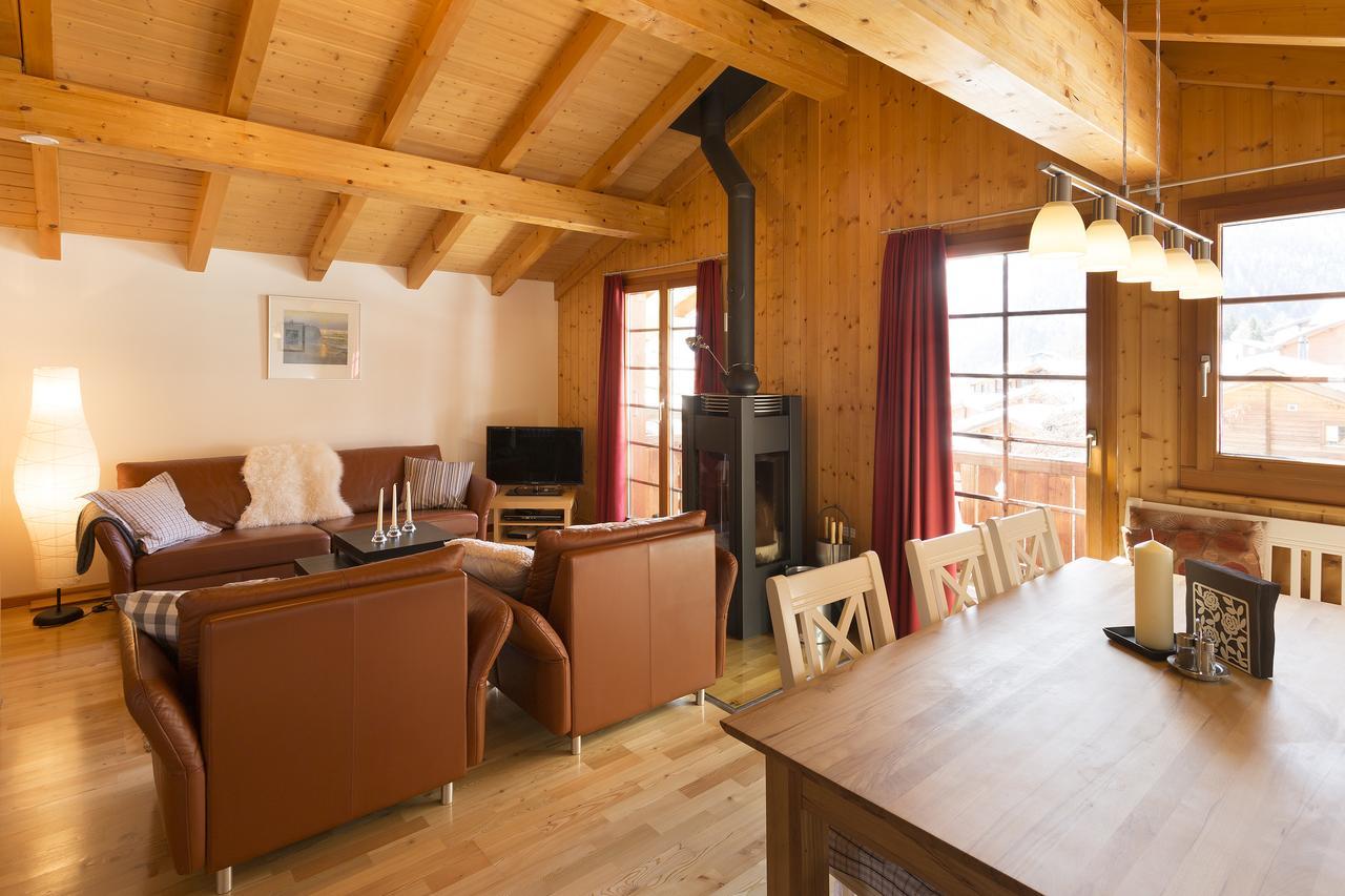 Chalet Flair Saas-Fee Bagian luar foto