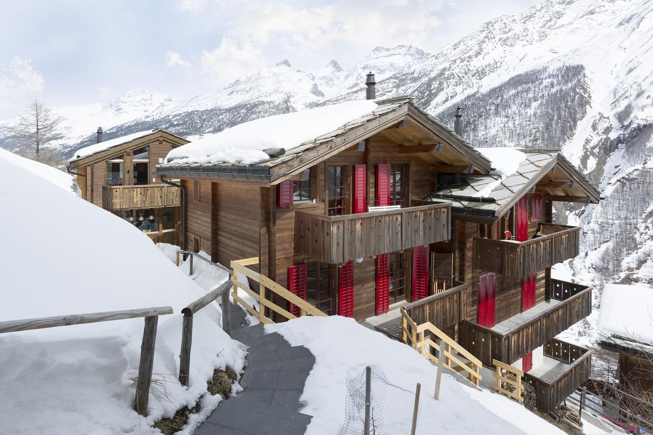 Chalet Flair Saas-Fee Bagian luar foto
