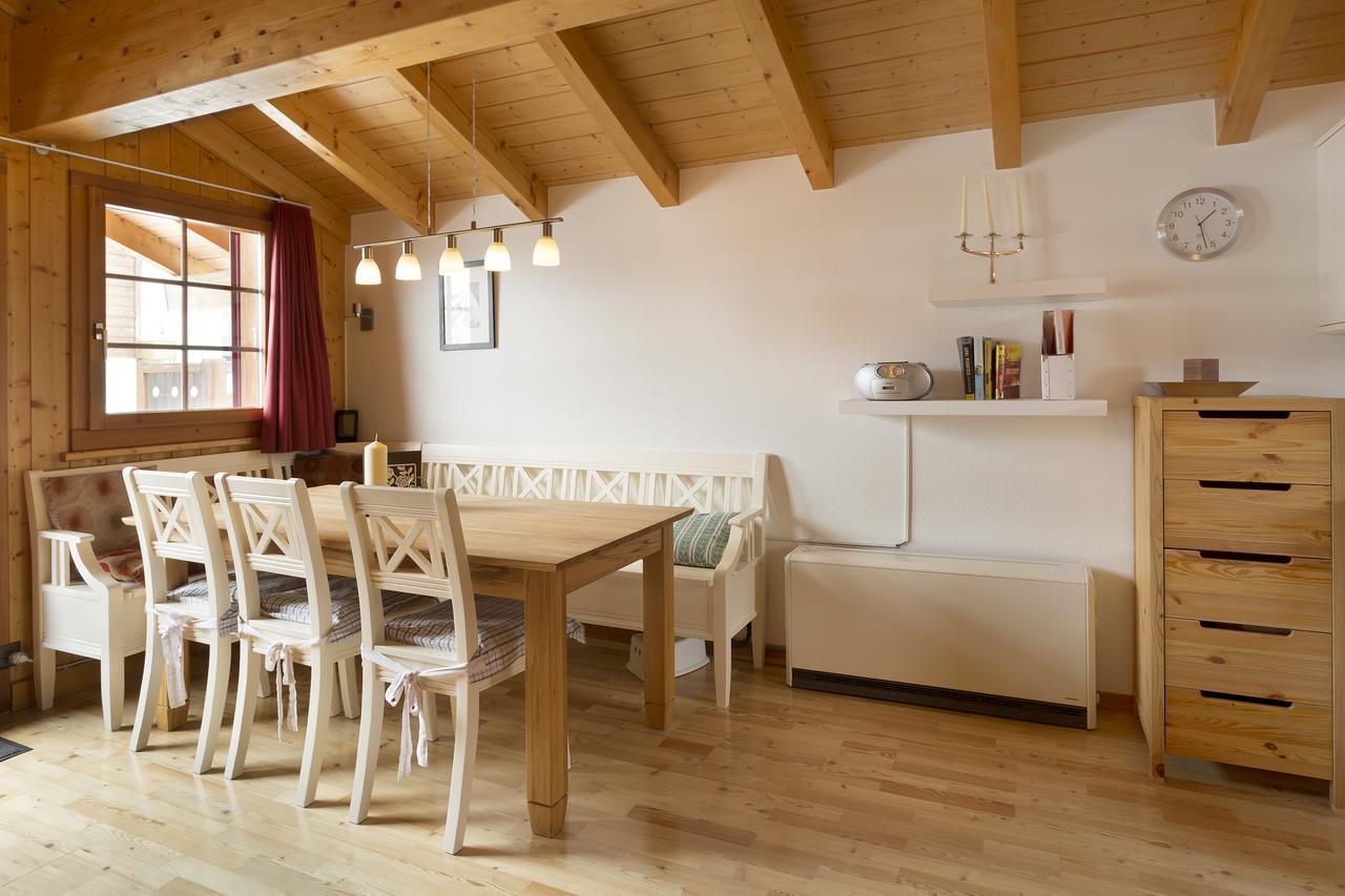 Chalet Flair Saas-Fee Bagian luar foto