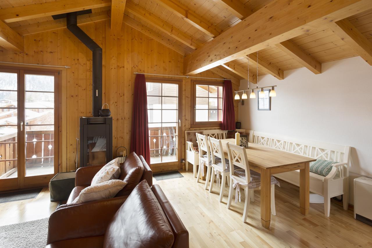 Chalet Flair Saas-Fee Bagian luar foto